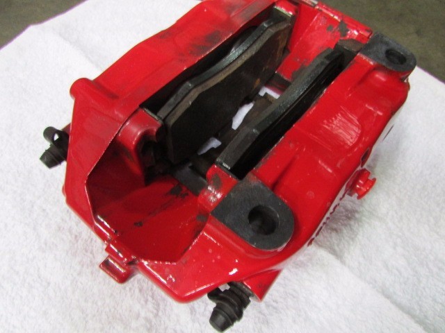Maserati Granturismo, RH, Right Rear Brake Caliper, Red, P/N 82102705, Used
