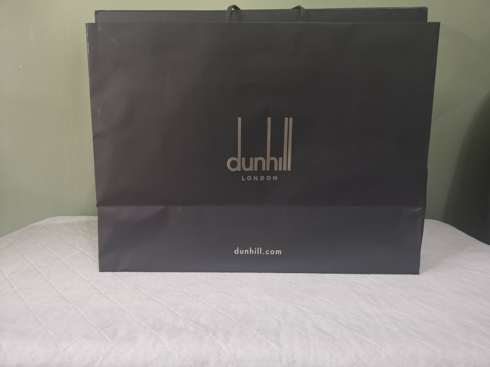Dunhill Navy Leather Super Slim Doc Case - Luxury Gift Box Included image 9
