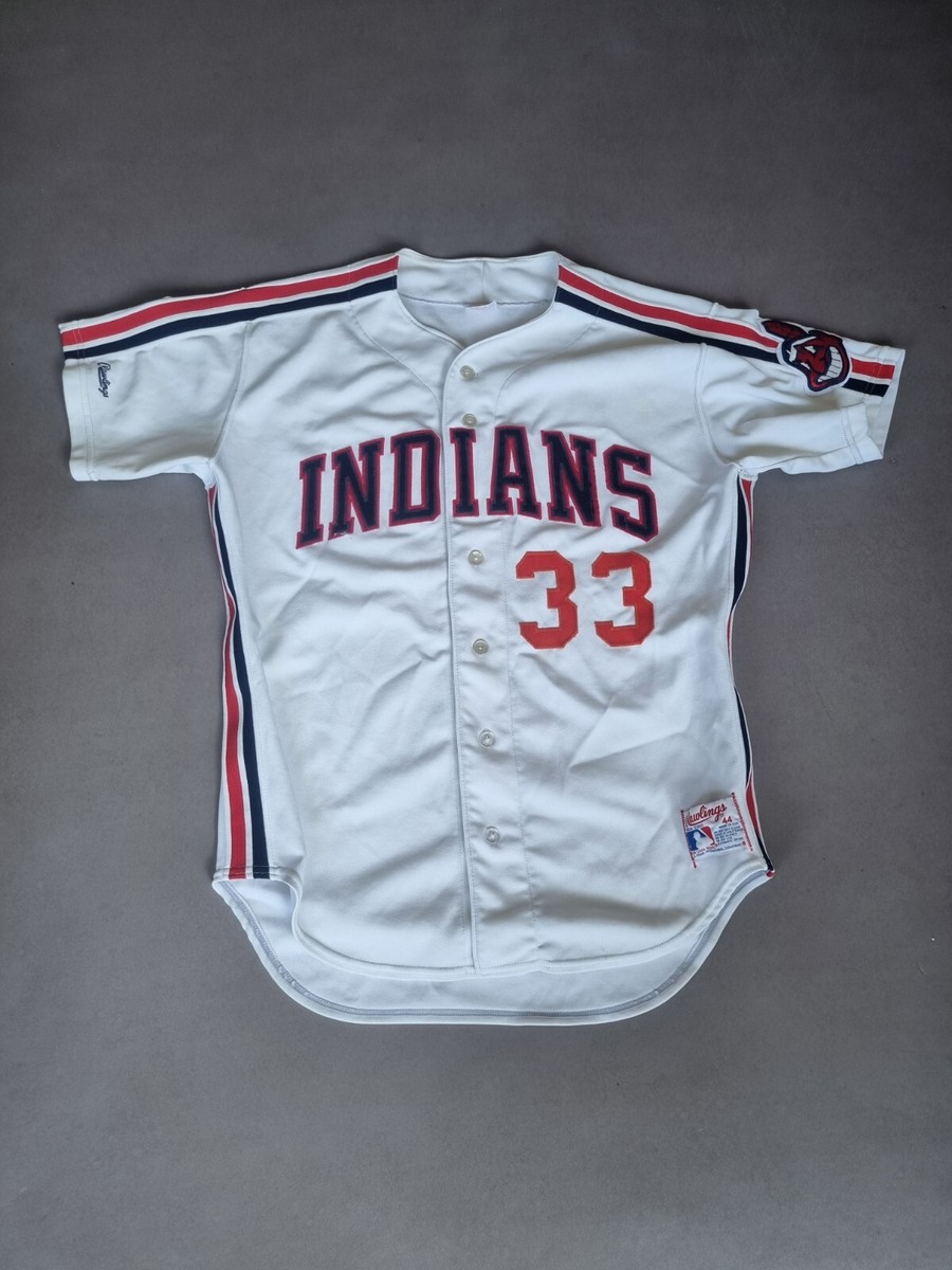 Vintage 80's Rawlings MLB Cleveland Indians Authentic Baseball