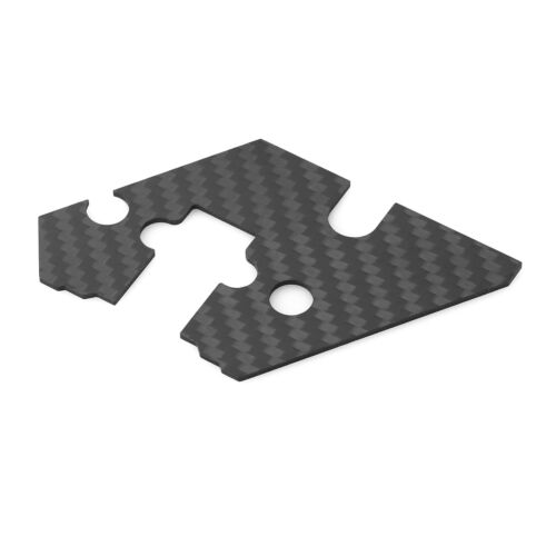 Carbon Fiber Anti-Dust Cover for TAMIYA TT-02 1/10 RC Car Dirt Protection 1PC