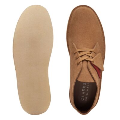 Clarks / シューズ/UK7.5/BEG/スウェード Clarks Mens Desert Coal Boot Dark Sand Suede 26167862 | eBay