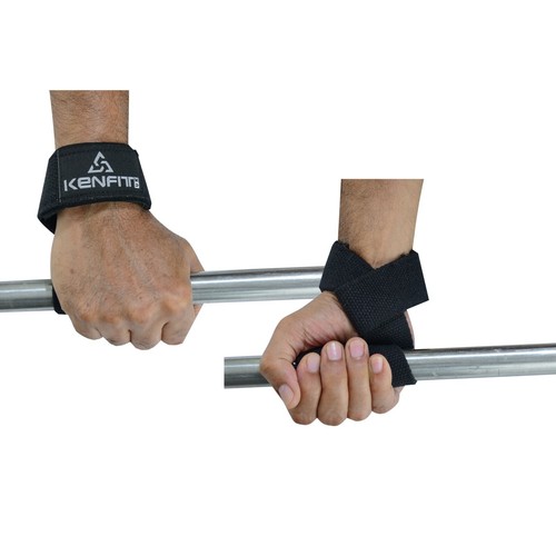 Weight Lifting Straps 23 Inch Gym Supports Training Wrist Straps by KENFIT - Picture 12 of 25