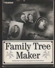 FAMILY TREE MAKER BOXED SOFTWARE SET  USER'S TUTORIAL  REFERENCE MANUAL