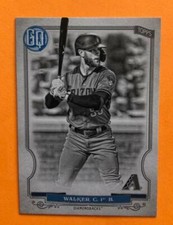 2020 GYPSY QUEEN BLACK & WHITE CHRISTIAN WALKER 50/50 DIAMONDBACKS 