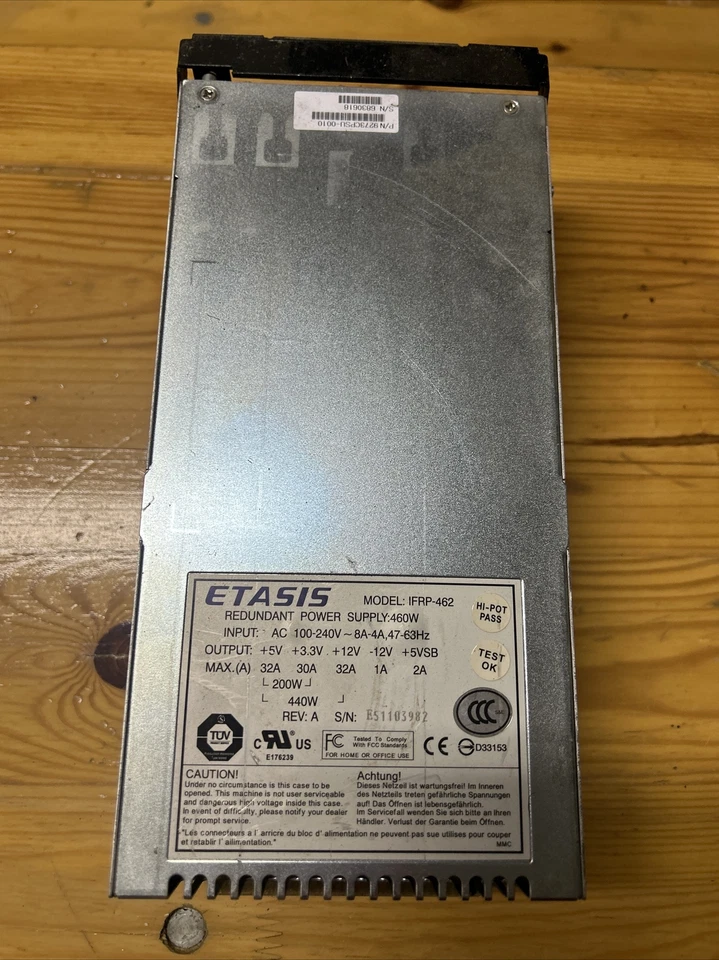 Leistung: Netzteil- IFRP-462, 9273CPSU-0010 - Bild 2 von 4