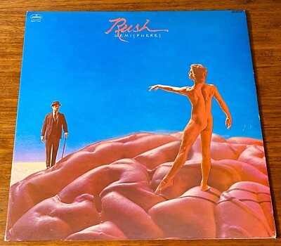 RUSH ~ HEMISPHERES ~ ORIGINAL FIRST PRESS LP ~1978