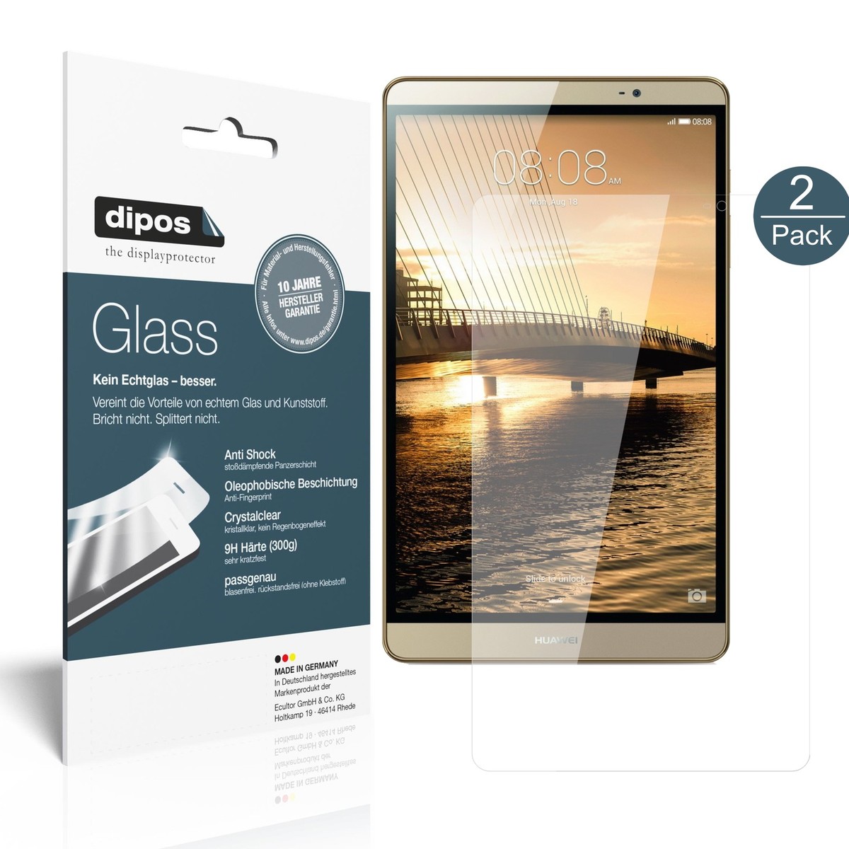 2x Pellicola Protettiva Per Lenovo IdeaPad 5 2-in-1 14 Zoll Protezione Opaco Vetro Flessibile 9h Dipos  S2 548727637
