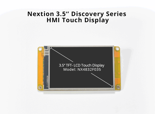 Nextion Discovery Serie NX4832F035 3,5" resistiver Touchscreen - Bild 4 von 5
