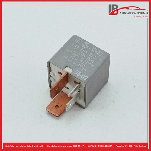 SEAT IBIZA IV (6L1) 1.2 Relais Kraftstoffpumpe 191906383C 22204004