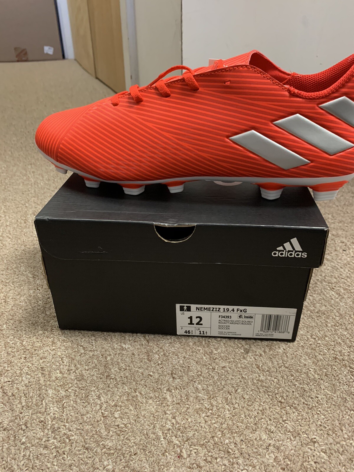 Mens Adidas Lionel Messi 10 1 Mirosar Firm Ground Football Soccer Boots Size 12 Uk 12 5 For Sale Online Ebay