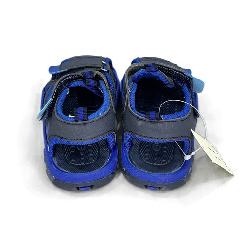 NEW Rugged Bear Fisherman Sandals with Lights Navy Toddler 6 - Picture 5 of 9