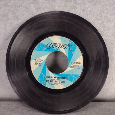 The Rolling Stones–(I Can't Get No) Satisfaction-45 vinyl-1965- 45