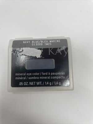 New In Package Mary Kay Mineral Eye Color Navy Blue Full Size Fast Ship
