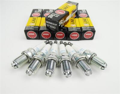 6 NGK Zündkerze BKR6EQUP V-LINE 30 6343 für BMW 3 5 7 E46 E39 328 330 
