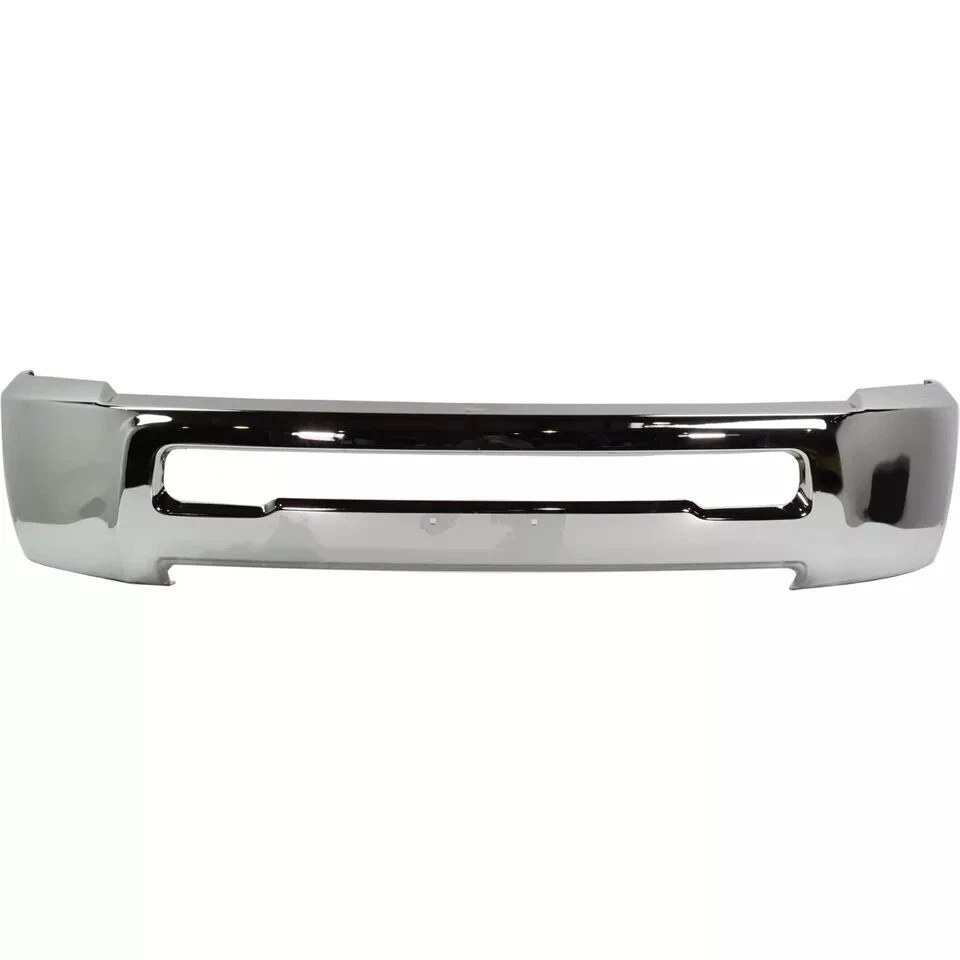 For 2011-2018 Ram 2500 3500 Front Bumper Chrome Steel & 2010 Dodge Ram 2500 3500 - Imagem 2 de 4