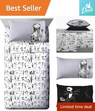 Disney's Nightmare Before Christmas Kids Bedding Set - Ultra-Soft Comfort