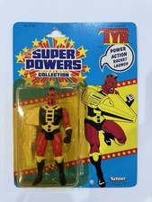 Kenner Super Powers TYR MOC 33 Back Sealed 1985