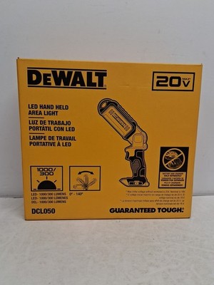 New DeWalt DCL050 20V MAX Cordless LED Hand Held Area Light