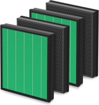 4 X 2 IN 1 300/300S Replacement Filter for Coway AIRMEGA Max2 300/300S Combined