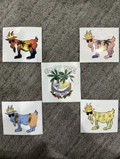 Aloha - GOAT USA Hawaii Themed Lot Of  5
