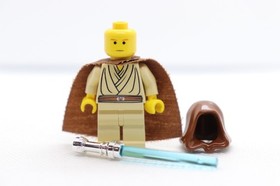 Obi-Wan Kenobi Young Hood Cape 7161 Yellow Vintage Star Wars LEGO&reg; Minifigure