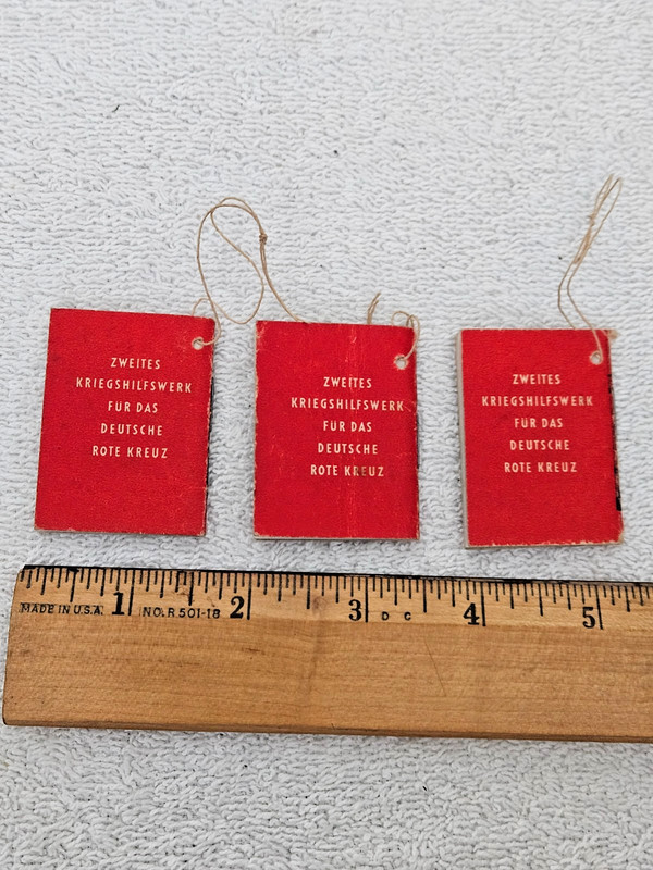 Original WW2 G.I. Bring Back Lot of 3 WHW Booklets/Christmas Tree Ornaments