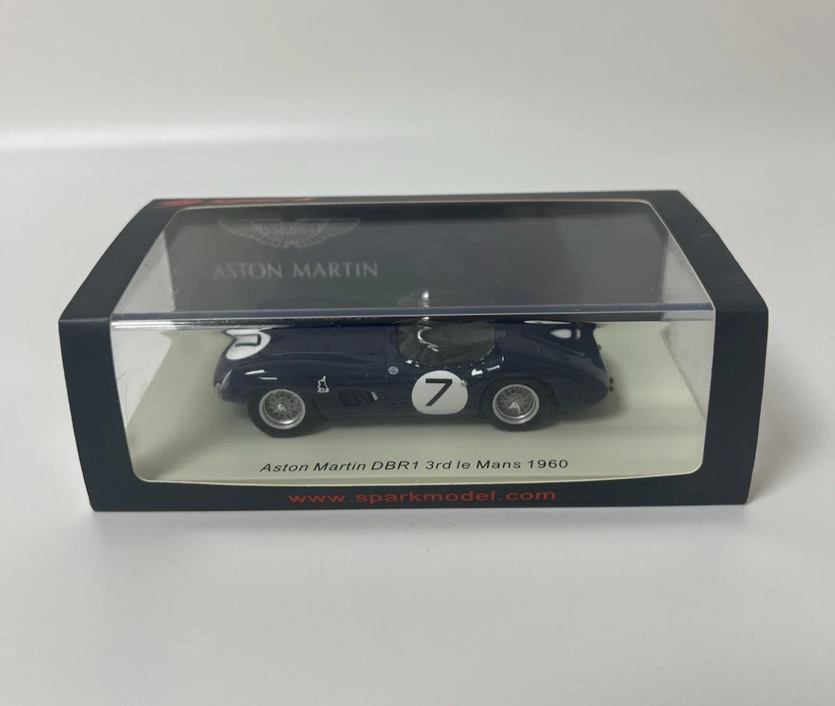 Aston Martin DBR1 8 24 Heures du Mans 1960 Spark S2444 - Miniatures Aston Martin DBR1 8 24 Heures du Mans 1960 Spark S2444 - Miniatures
