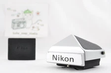 Nikon DE-1 Eye-Level Finder Silver for F2 Photomic film camera Exc+5 Japan #56_f