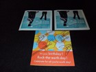 KISS RARE BIRTHDAY CARDS LOT  OF 3 !! PLAYS ROCK&ROCK ALL NIGHT !! — photo 3