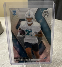 Panini 2025 Mosaic Ollie Gordon II #310 Rookie Miami Dolphins NFL Football Card