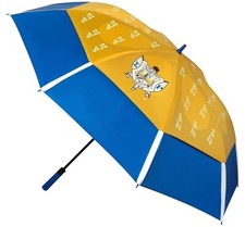Sigma Gamma/ Gamma; Rho Giant Chameleon Umbrella Blue/Gold - 70"