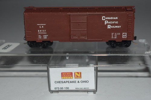 Carro de carga de una sola puerta Chesapeake y Ohio 40' escala N MTL 07300130 84121 C51851 | Zustand: Used