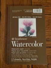 NEW Strathmore Watercolor 400 SERIES Paper Pad 5.5 x 8.5in