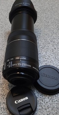 Canon EF-S 55-250mm 1:4-5.6 IS II Bildstabilisator Teleobjektiv für - Canon EOS