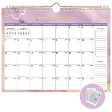 2026 Calendar,Wall Calendar from January 2026 to December 2026,11" x 8.5" Cal...