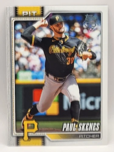 New ListingPaul Skenes 2026 Topps Series 1 (SP) Companion Card #100 Pittsburgh Pirates
