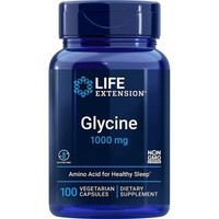 Life Extension Glycine Glycin 1000Mg 100 Kapseln Schlaf Nervensystem