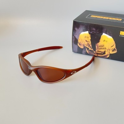 Vintage Oakley Minute Brown Sunglasses Gorpcore Outdoor Y2K rare