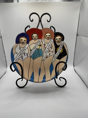 Vintage Fun Seekers Pageant Plate # 15017 Janice Joplin 2004