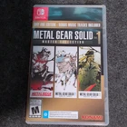 New ListingKonami Metal Gear Solid Master Collection Vol. 1 Nintendo Switch M NTSC-U/C