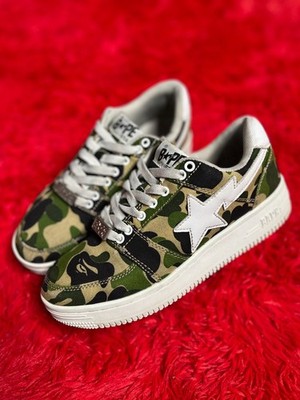 Size 8 - A Bathing Ape Bape Sta Low ABC Camo