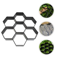  2 pz Stampi per Piastrelle per Pavimenti in Cemento da Giardino Stampi per