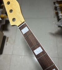 Maple Bass guitar neck part 20 Fret 34inch rosewood block inlay Gloss