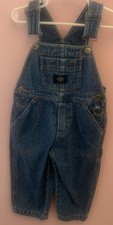 Harley-Davidson Toddler 2T Denim Overalls VINTAGE Never Worn Excellent Condition