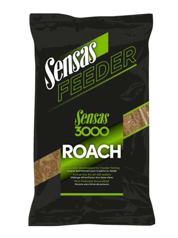 Кормушка для плотвы Sensas 3000 Feeder 1 кг Grundfutter Fertigfutter Вращающаяся кормушка для плотвы 2790₽