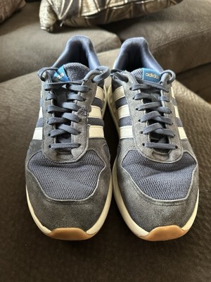 Adidas Mens Run 84 Blue Athletic Active Wear Running Shoes  display picture 2