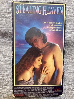 STEALING HEAVEN VHS Derek De Lint VIRGIN VISION CLIVE DONNER Erotic Romance