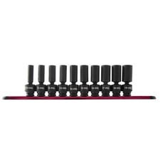 Sunex 3660 38 Drive Metric Universal Deep Impact Swivel Socket Set 10-pieces