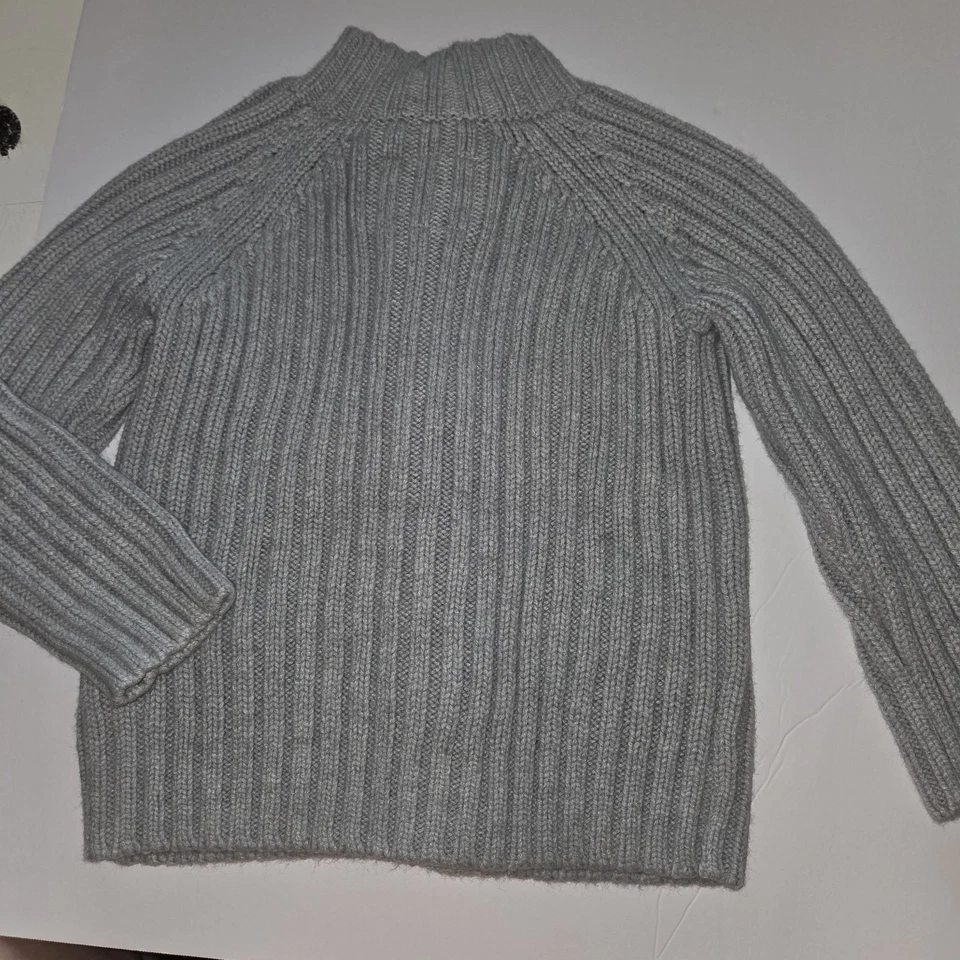 Niñas Talla Suéter tejido con cable grueso 4Y Foto 4 de 4