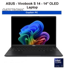 ASUS Vivobook S 14 14" OLED Laptop Copilot PC Intel Core Ultra 5 16GB RAM 512GB